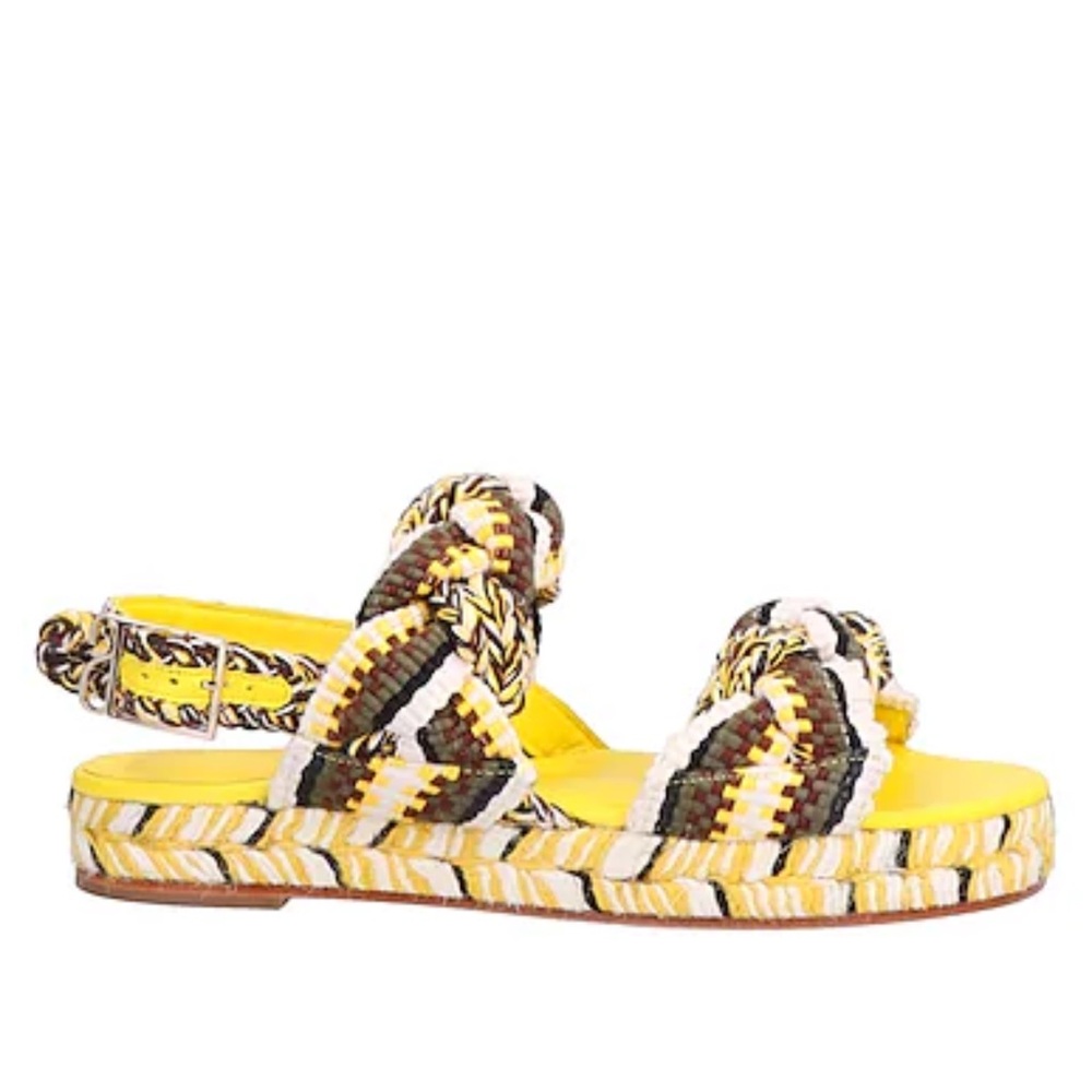 Antolina Paris Cotton Platform Sandals